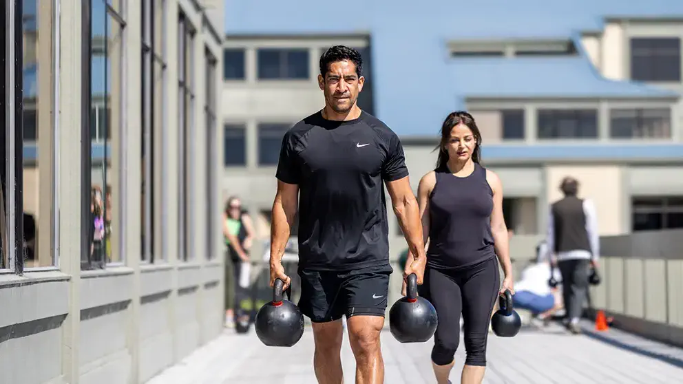 Kettlebell on Deck